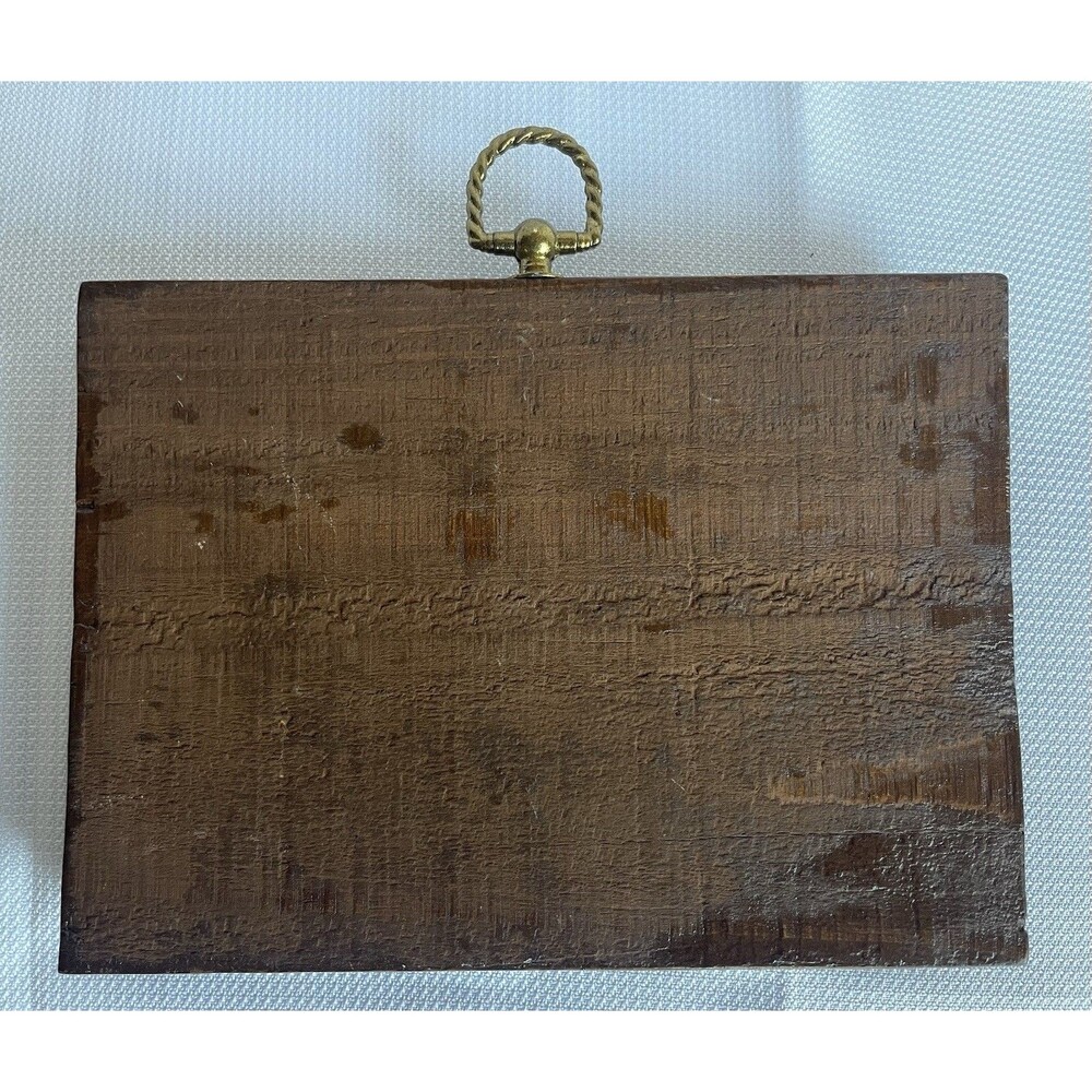 Vintage Leonora Quarterman Savannah GA‎ Wooden Plaques Set of 4 - Picture 12 of 12